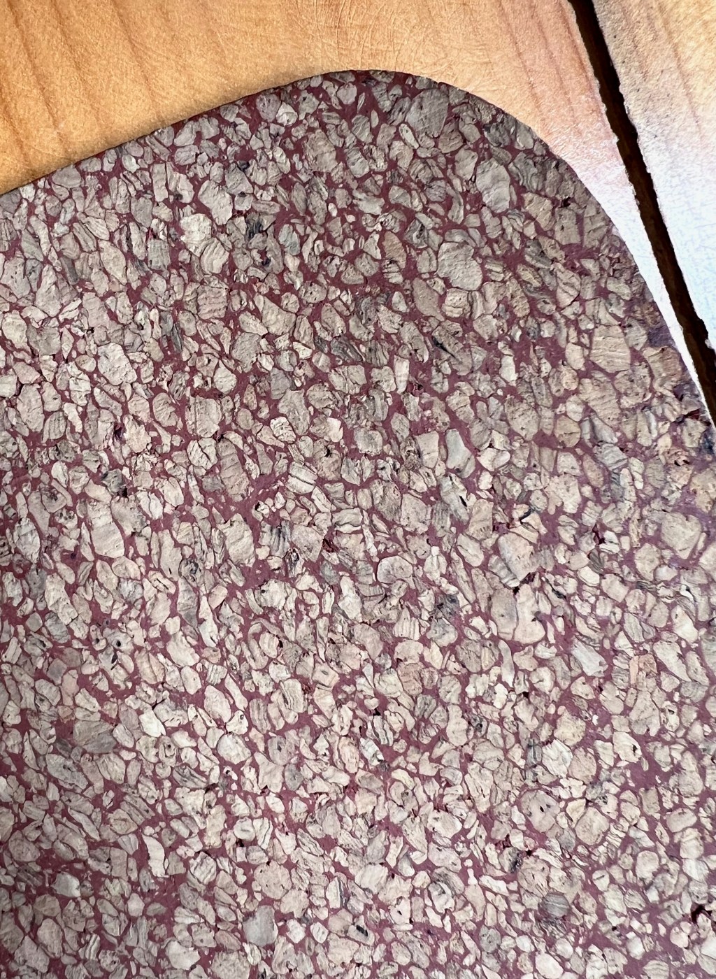 Cork yoga mat at Yoga Yangchen studio in Thimphu